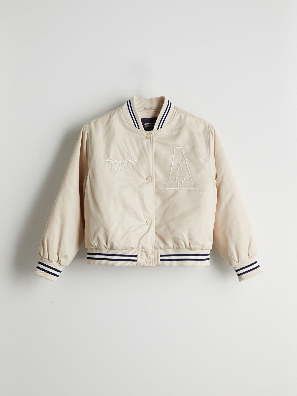 LCW Kids Момиче Бежово Палто -W54344Z4-FWC