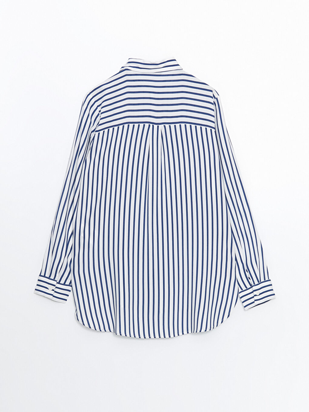LCWAIKIKI Classic Striped Women's Shirt -W54349Z8-LEN