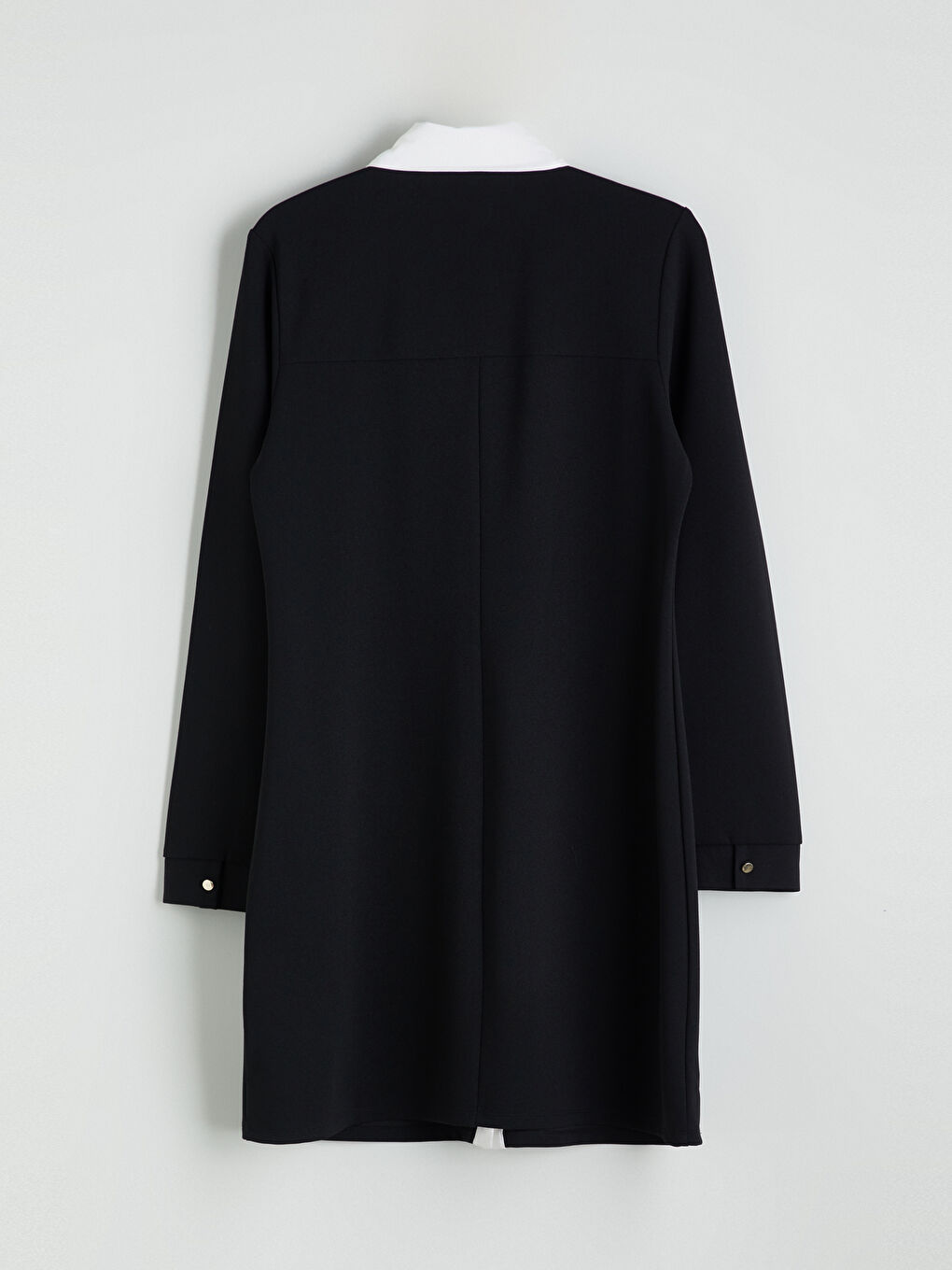 LCW Comfort Woman BLACK Shirt Dress -W54353Z8-CVL