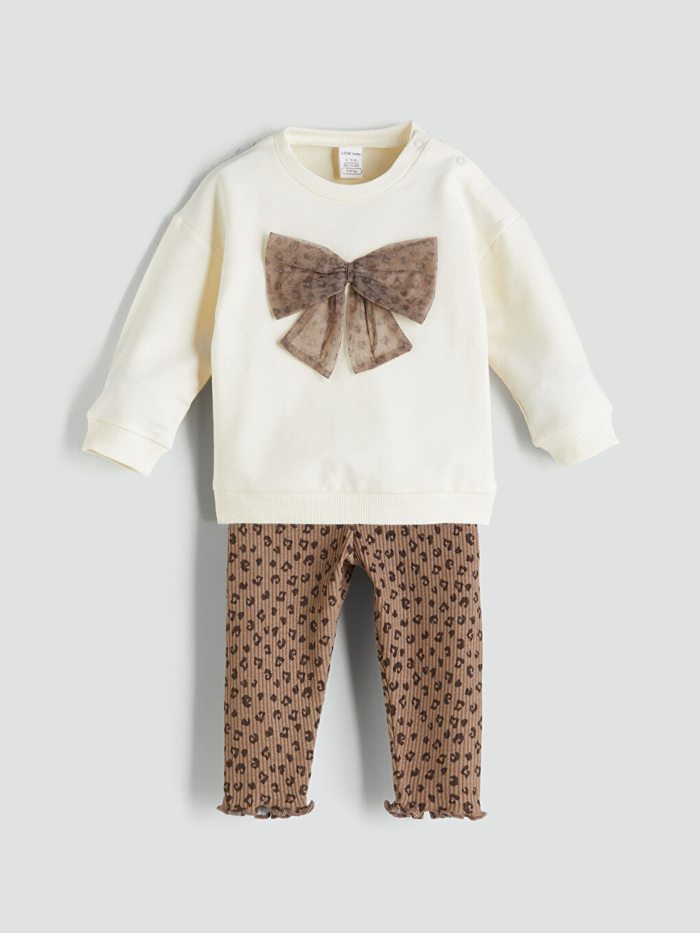 LCW baby Baby Girl ECRU Set -W54358Z1-FDL