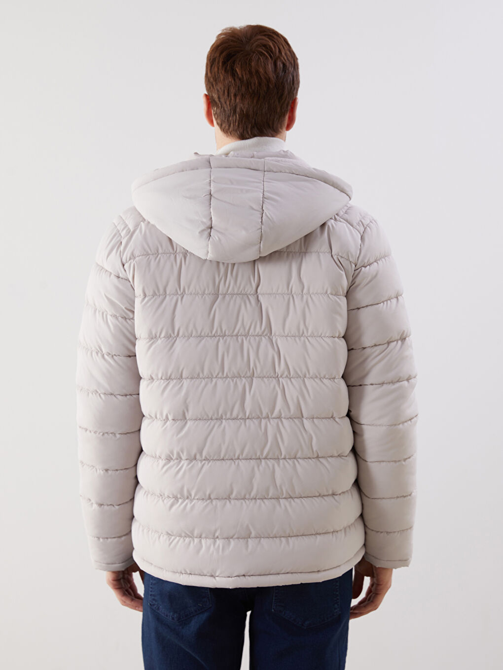 Standard Fit Men's Puffer Coat-4