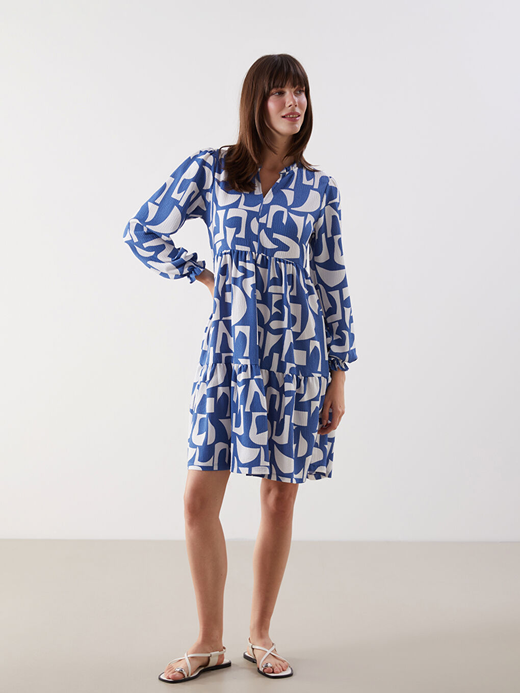 LCW Comfort INDIGO Haljina Žena -W54375Z8-LS3
