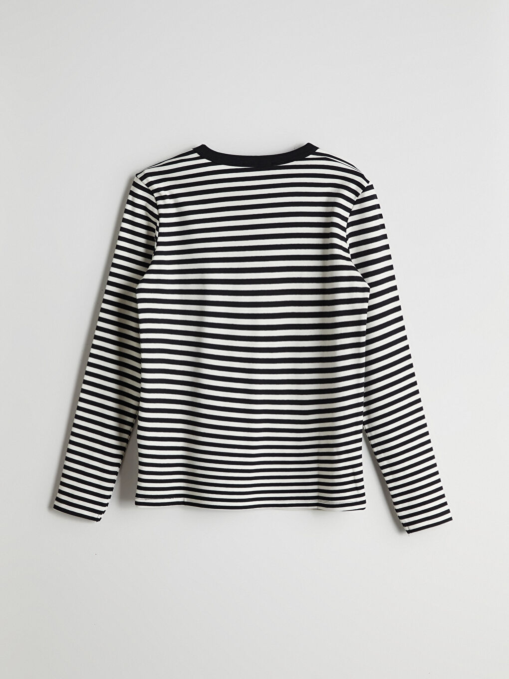 LCW Vision Crew Neck Striped Women's T-Shirt -W54381Z8-LEG