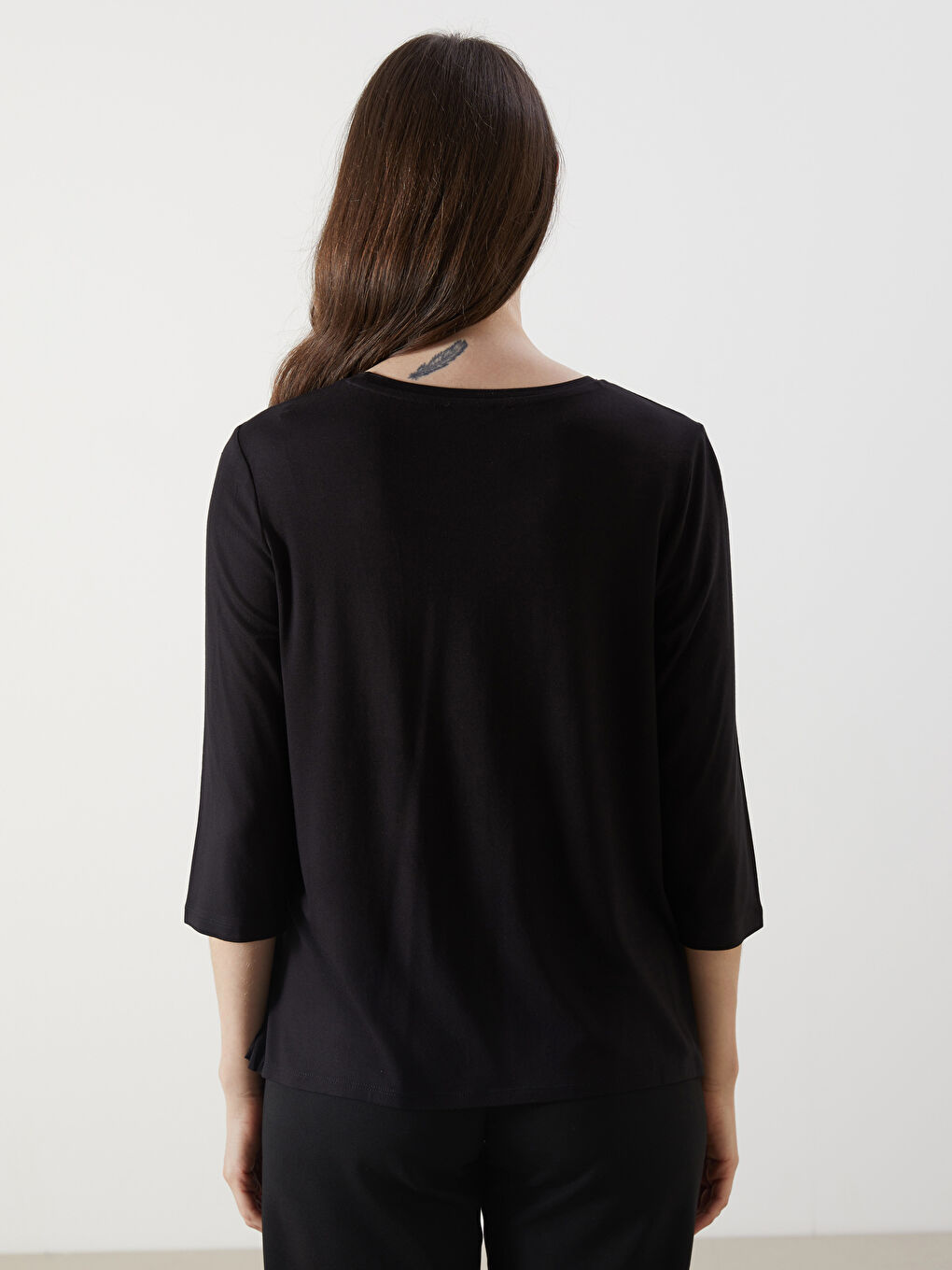 Crew Neck Floral Women's T-Shirt-7