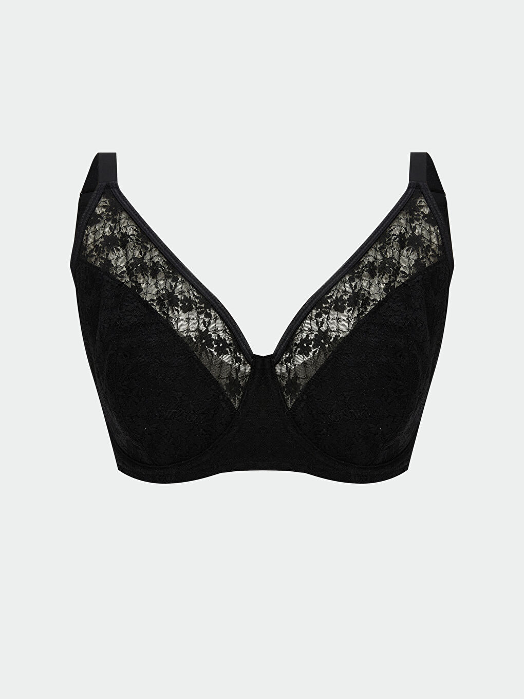 Wired Non-Padded Lace Minimizer Bra