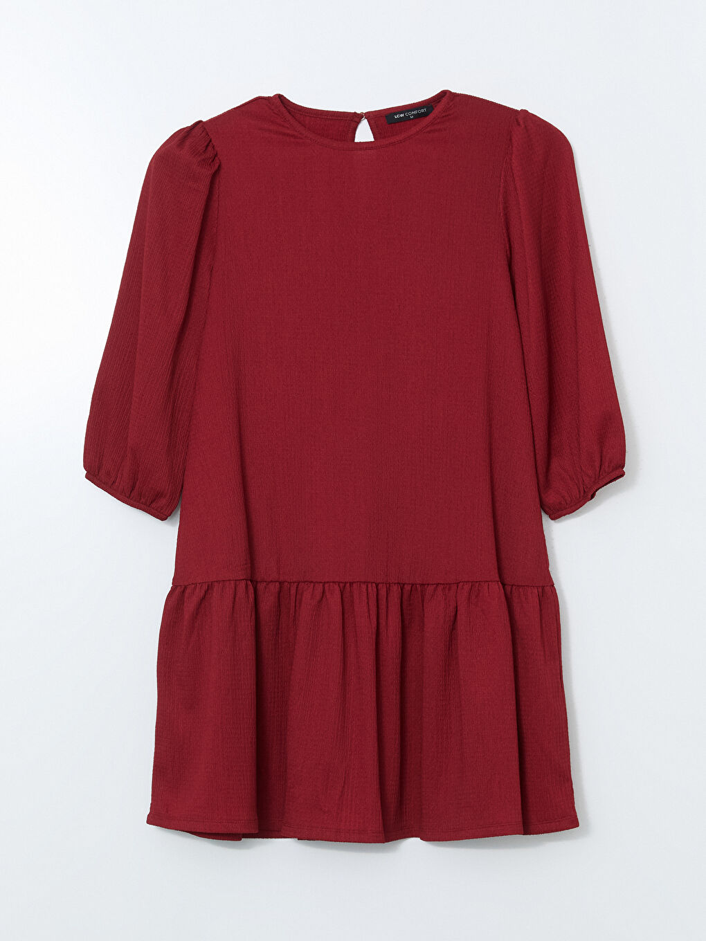 LCW Comfort Woman RED Dress -W54399Z8-R3M