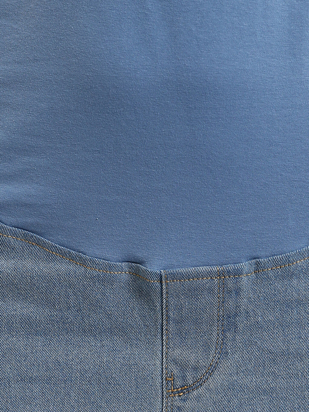 Abdominal Paneled Maternity Jeans-2