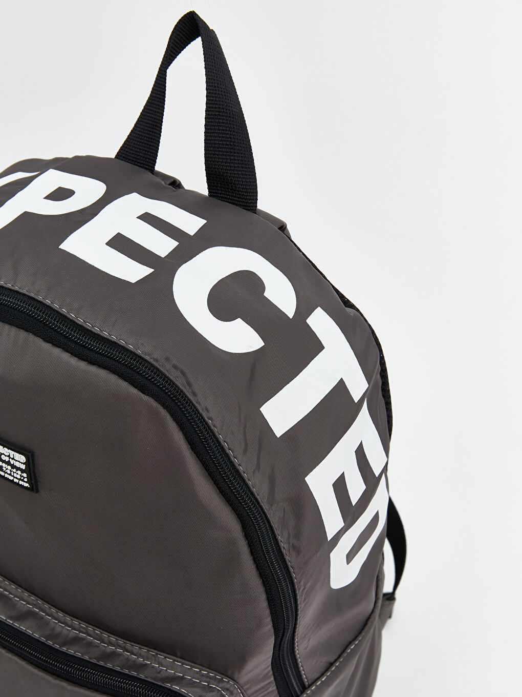 Gri Baskılı Erkek Sırt Çantası-4