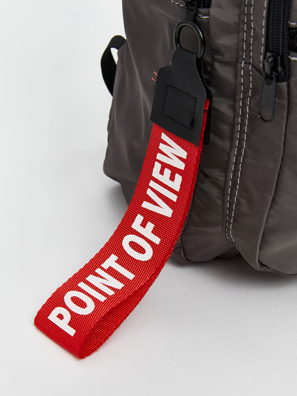 Gri Baskılı Erkek Sırt Çantası-5