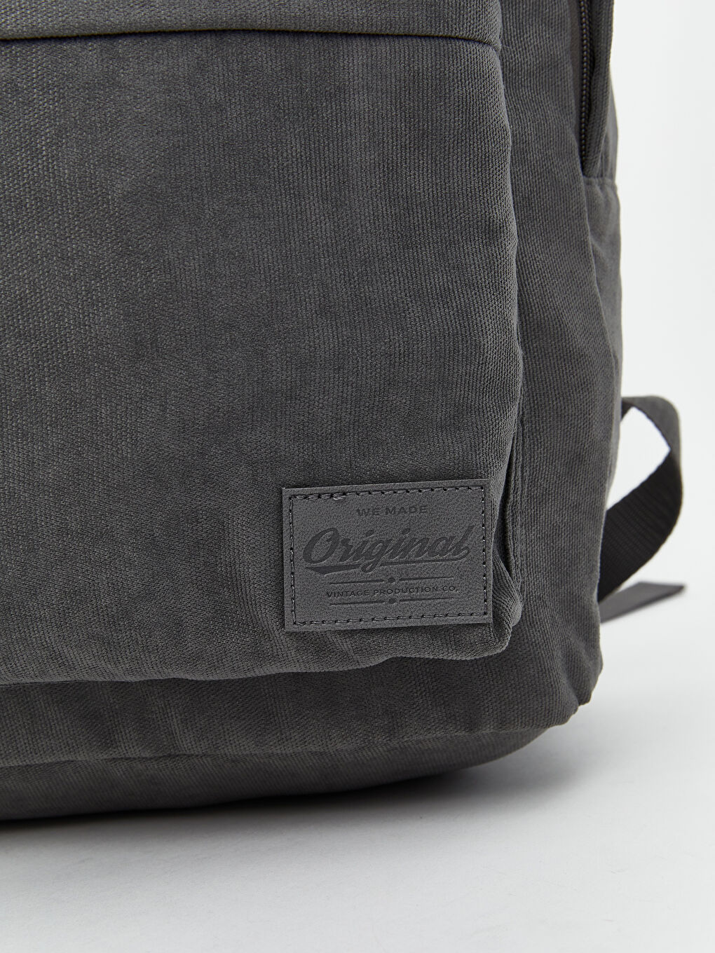 Однотонный Рюкзак на Молнии для Мужчин-2