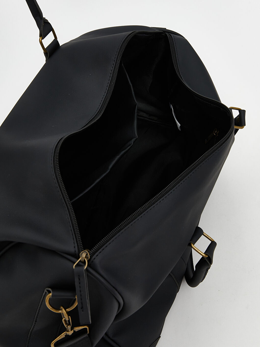 Faux Suede Men's Sports Bag-6