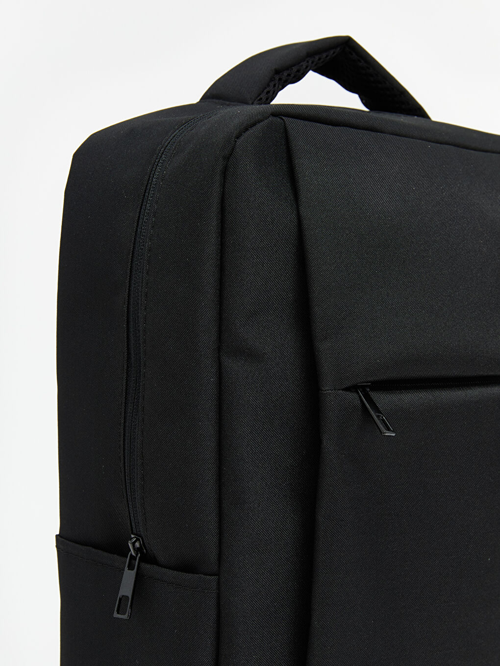 Siyah Laptop Bölmeli Erkek Sırt Çantası-6
