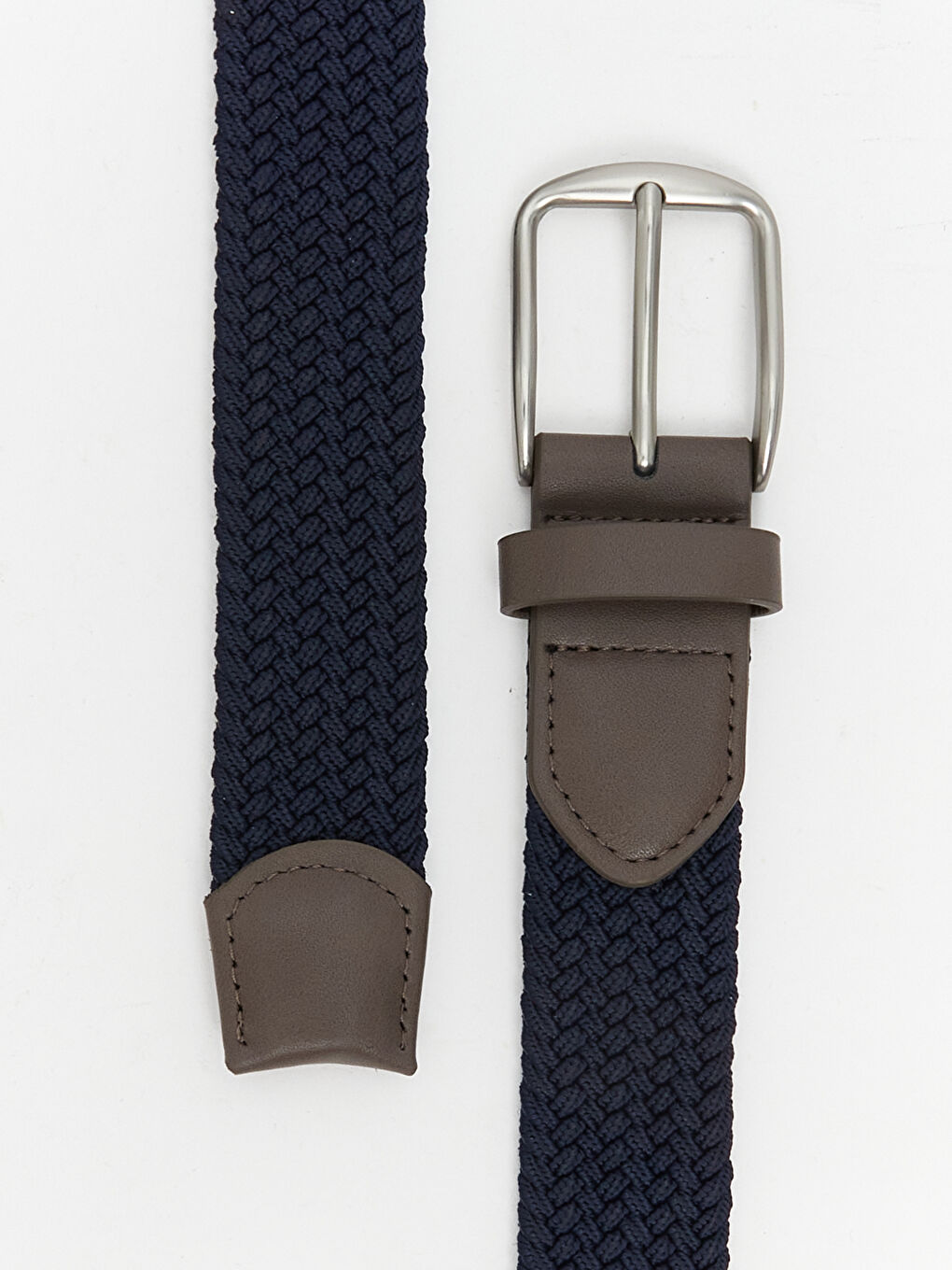 Braided Pattern Men's Belt-2
