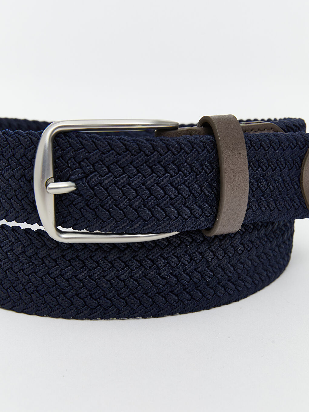 Braided Pattern Men's Belt-3