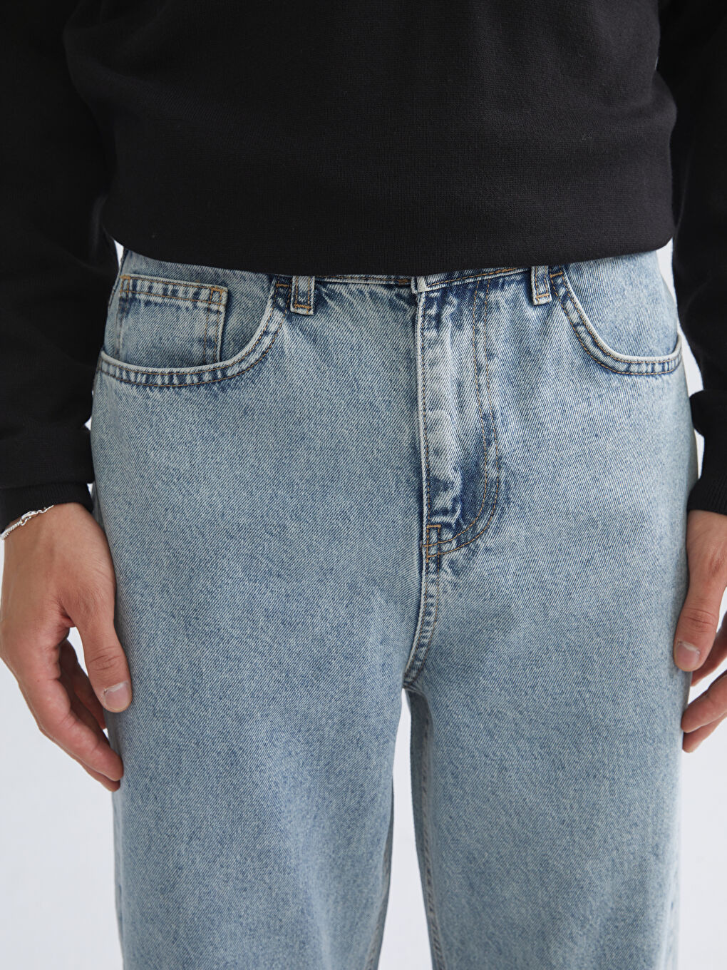 Baggy Fit Men's Jeans-2