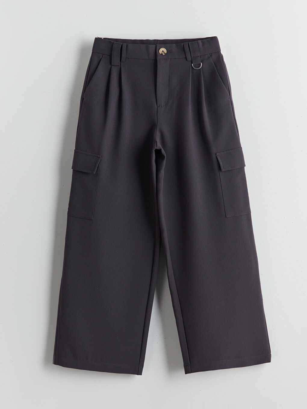 LCW Kids Girl ANTHRACITE Trousers -W54456Z4-HHY