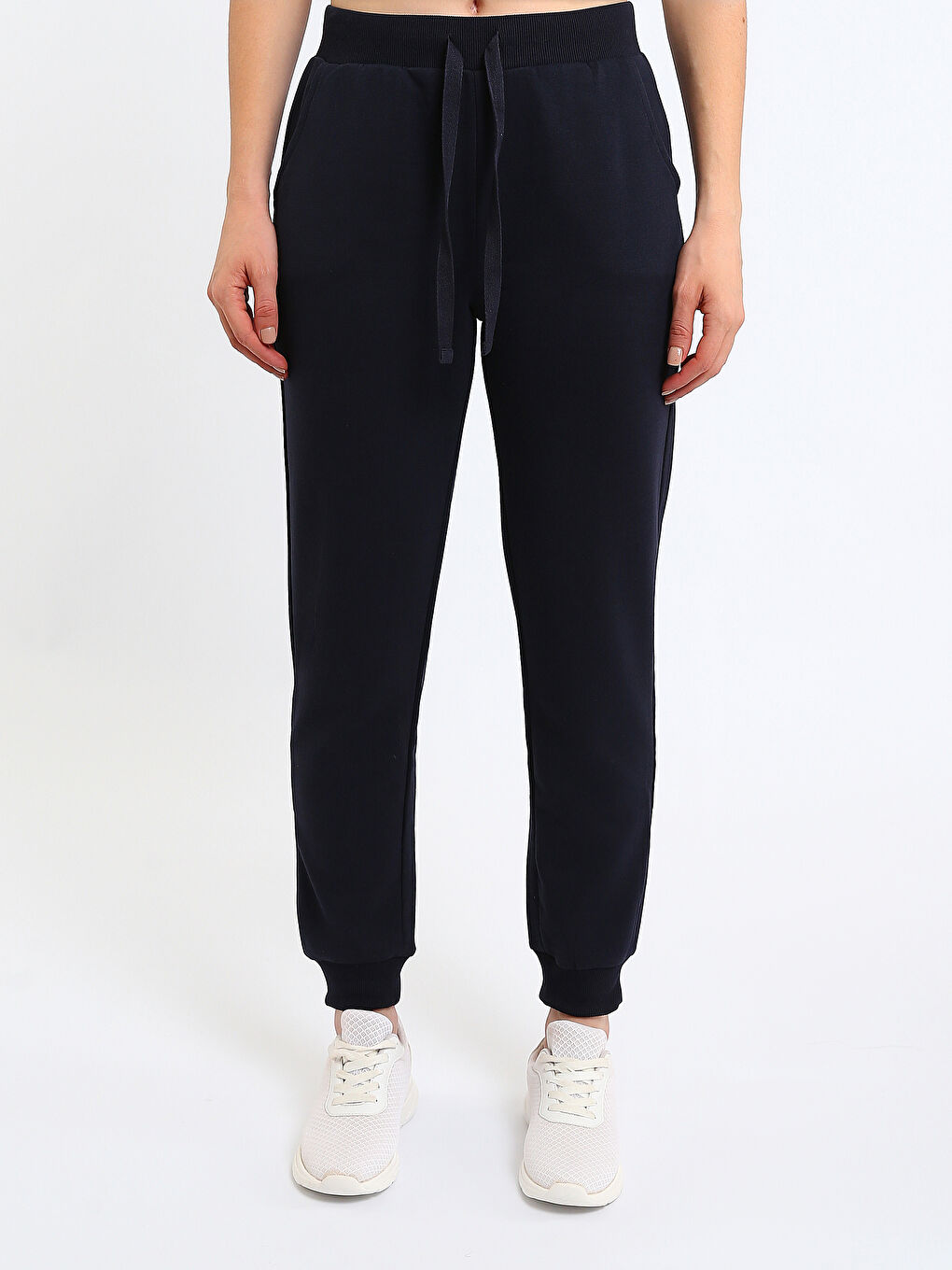 Женские спортивные штаны с эластичным поясом-1