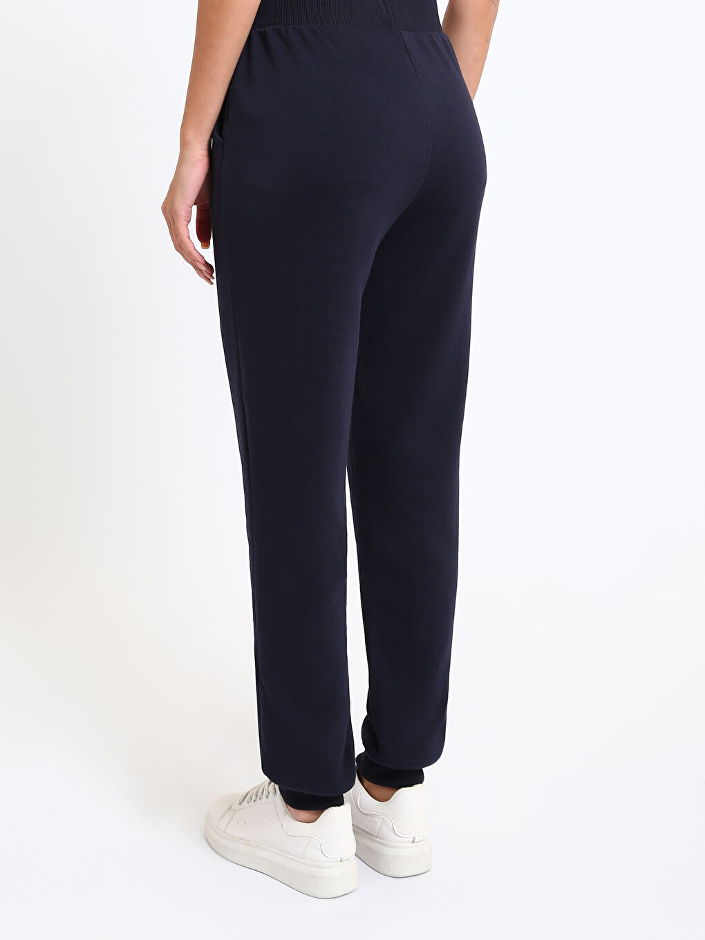 Pantalons de survêtement jogger à taille élastiquée pour Femmes-4