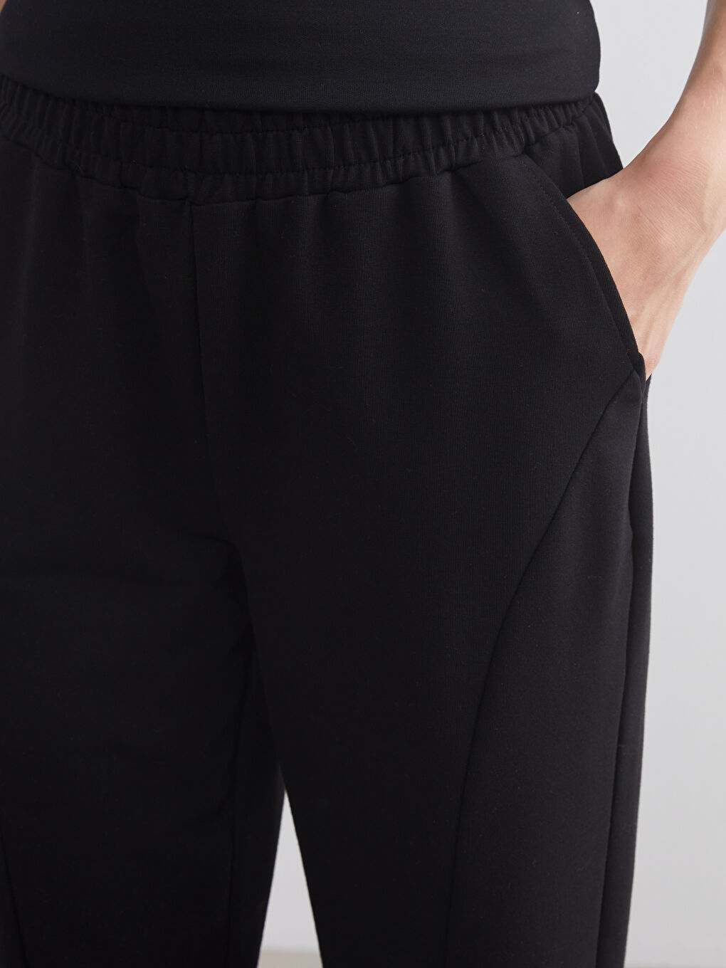 XSIDE Elasticated Waist Women's Jogger Sweatpants -W54458Z8-CVL