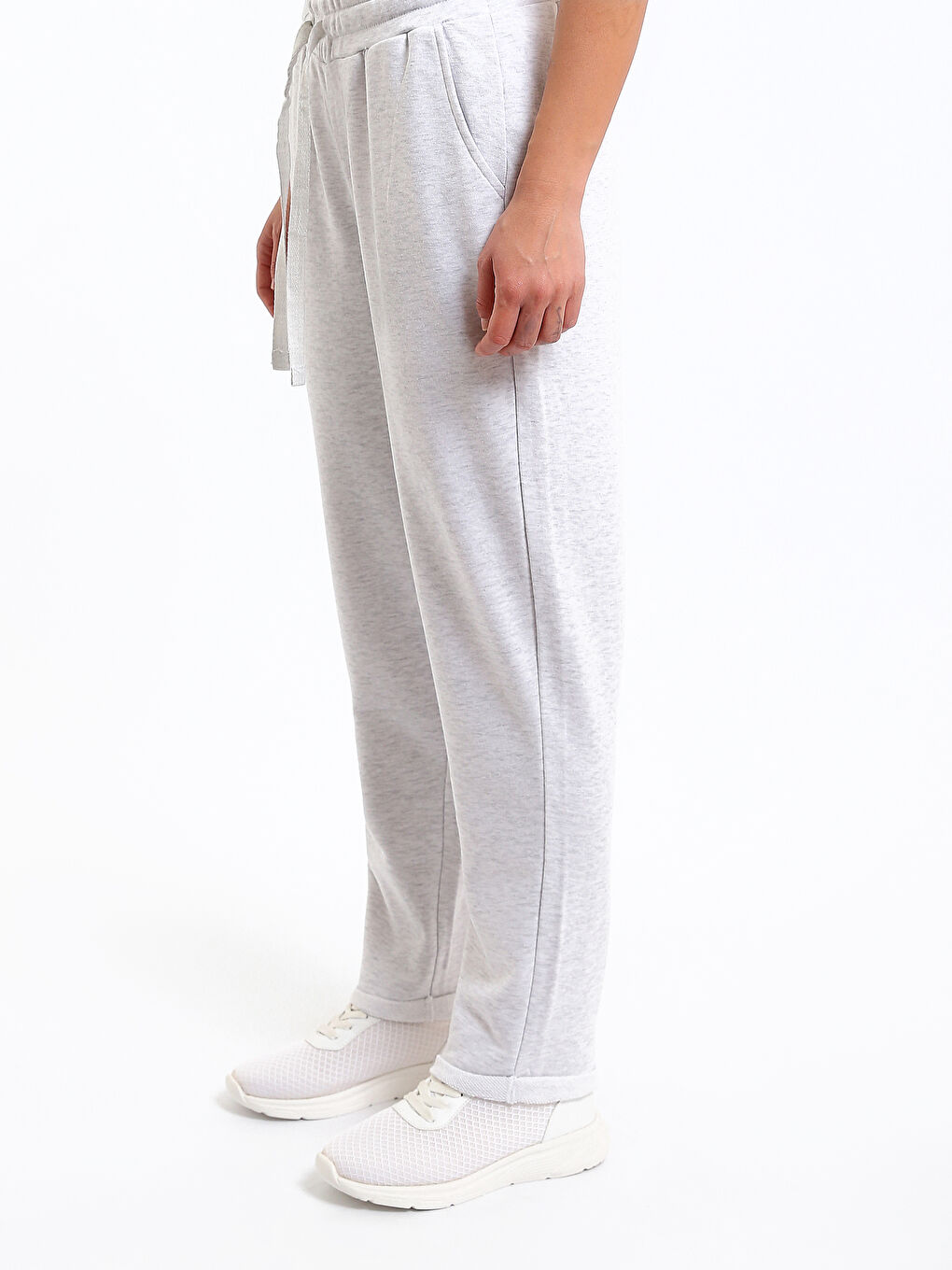 Дамски спортни панталони с еластична талия-3