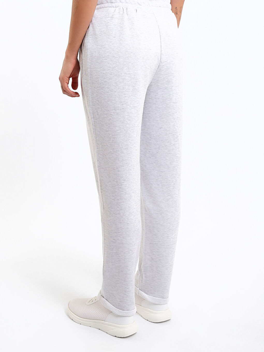 Дамски спортни панталони с еластична талия-4