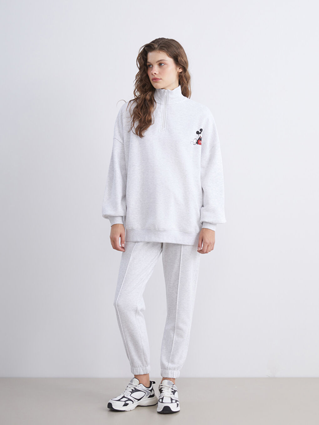 Elasticated Waist Women's Thick Jogger Sweatpants