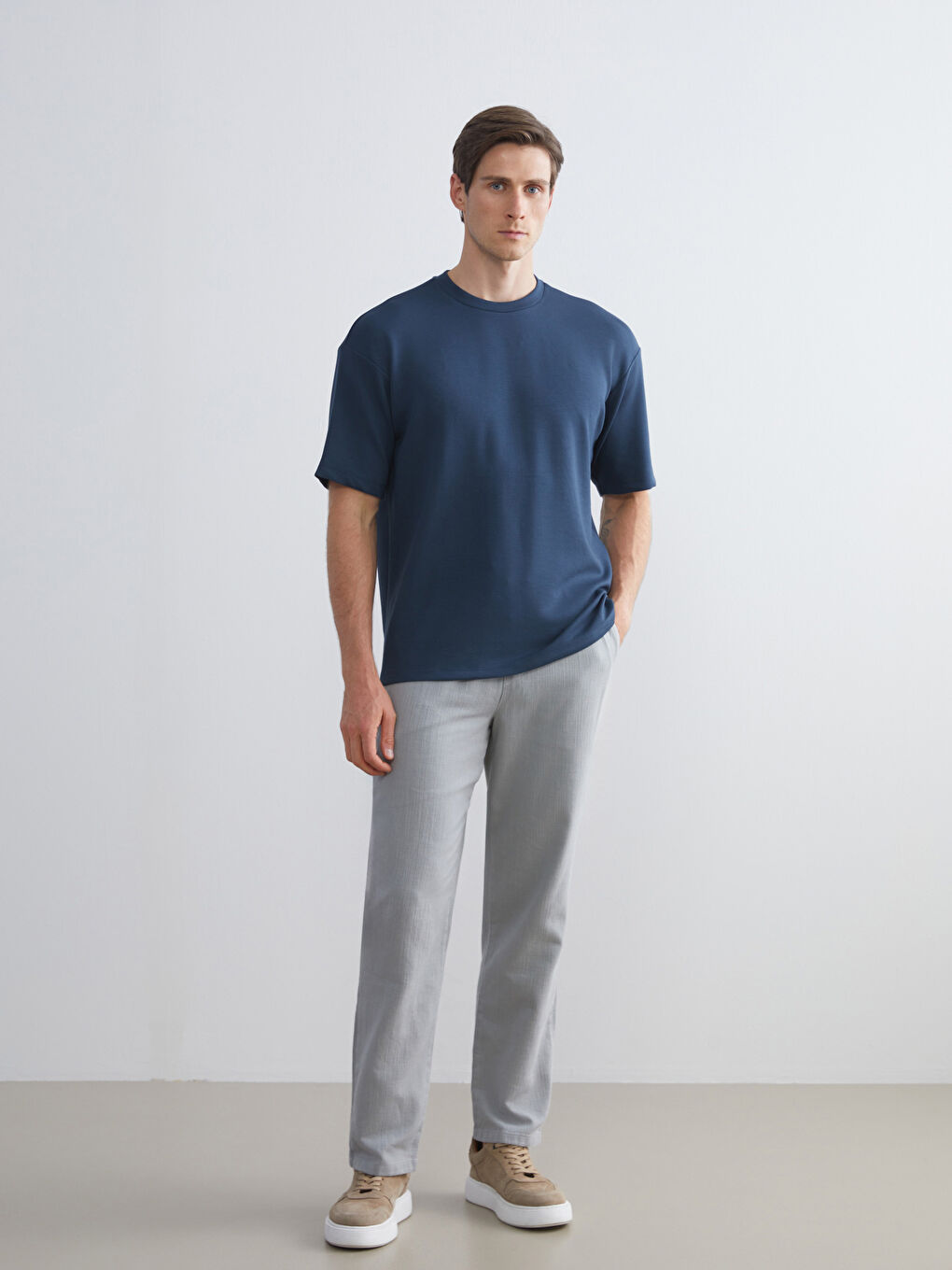 Crew Neck Men's T-Shirt-1