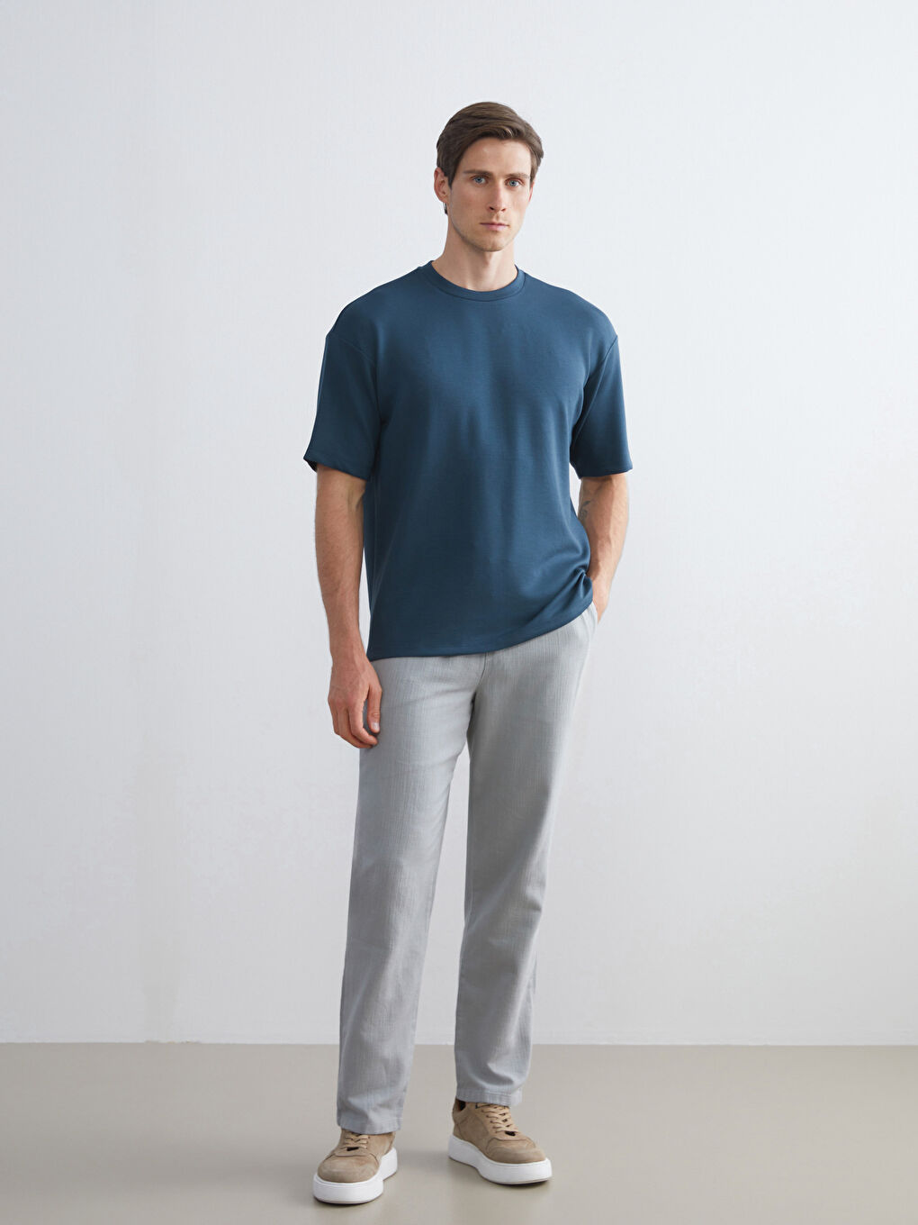 Majica s okruglim izrezom - Muški-1