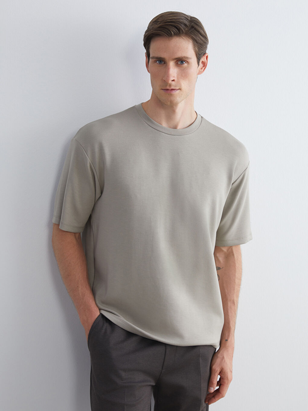 Crew Neck Men's T-Shirt-1