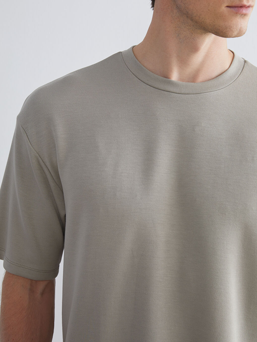 Crew Neck Men's T-Shirt-4