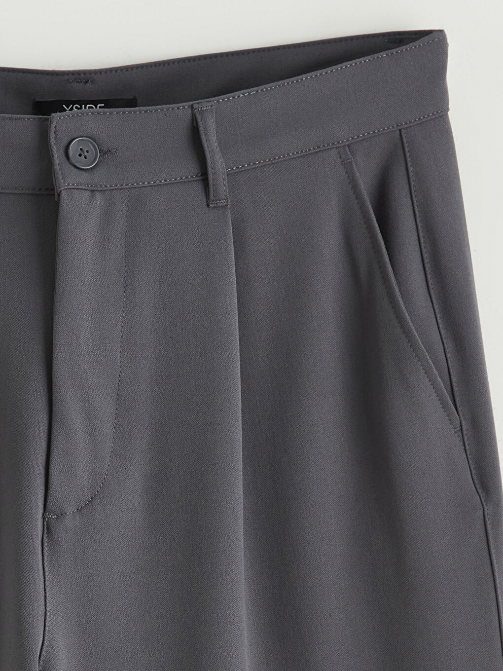 Штани з твілу вільного крою для чоловіків-1