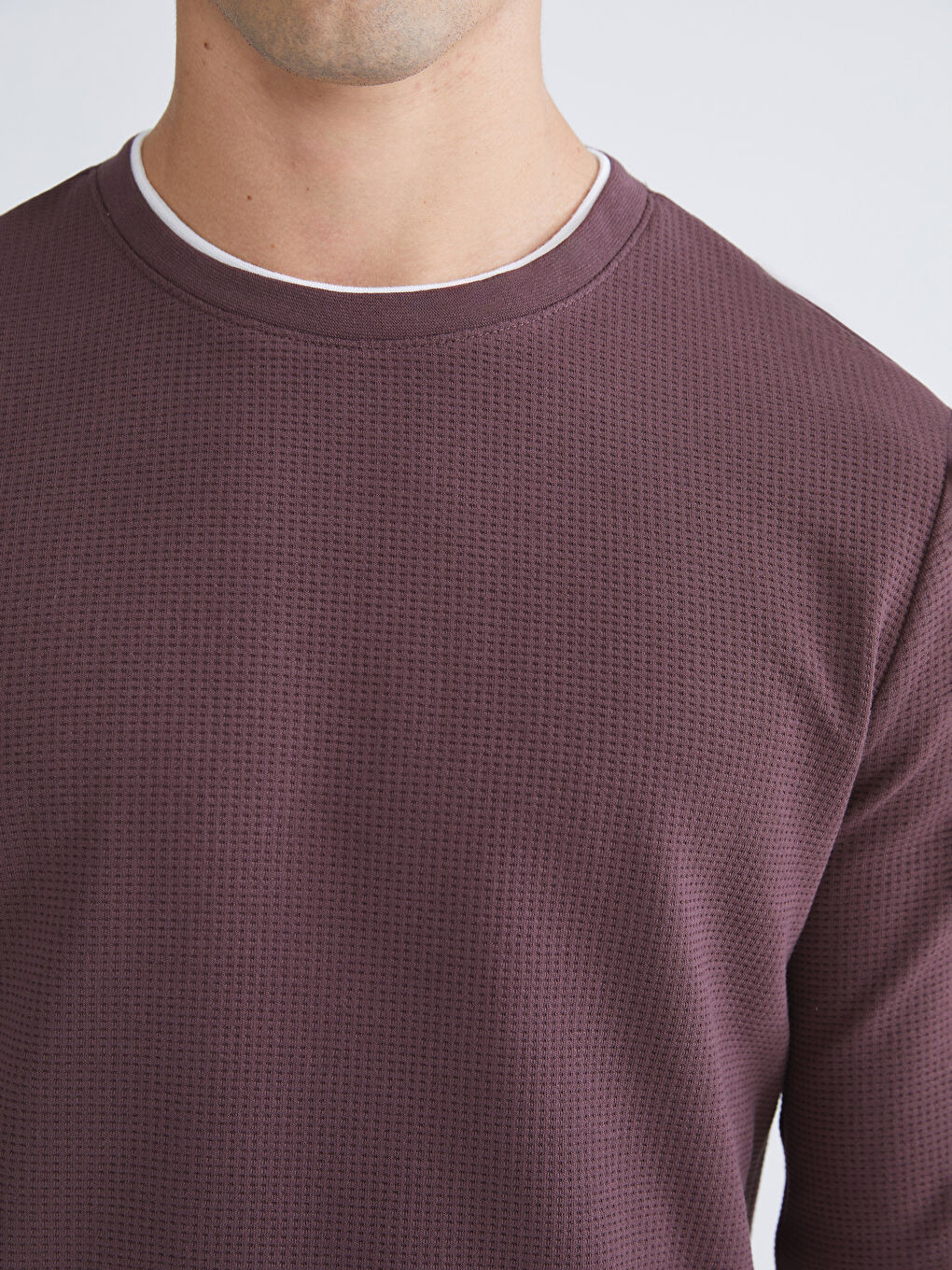 LCWAIKIKI Classic Crew Neck Long Sleeve Men's Sweatshirt -W54470Z8-Z5P