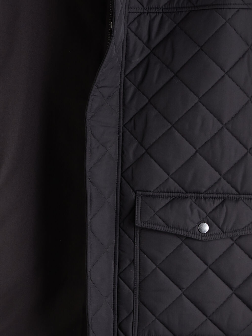 Standard Fit Collared Neck Men's Puffer Coat-1
