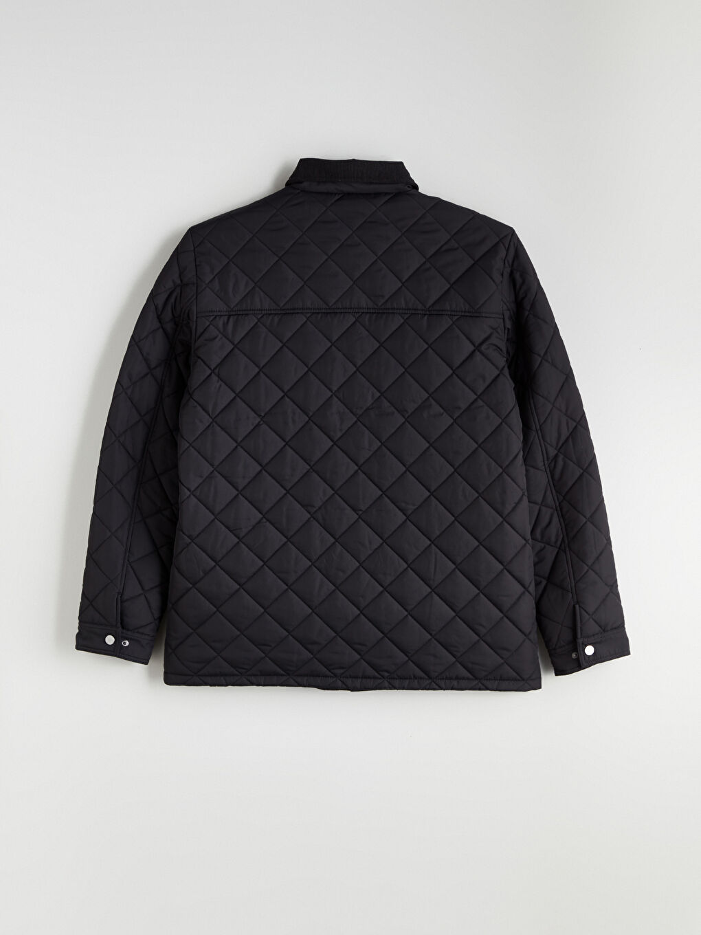 Standard Fit Collared Neck Men's Puffer Coat-2