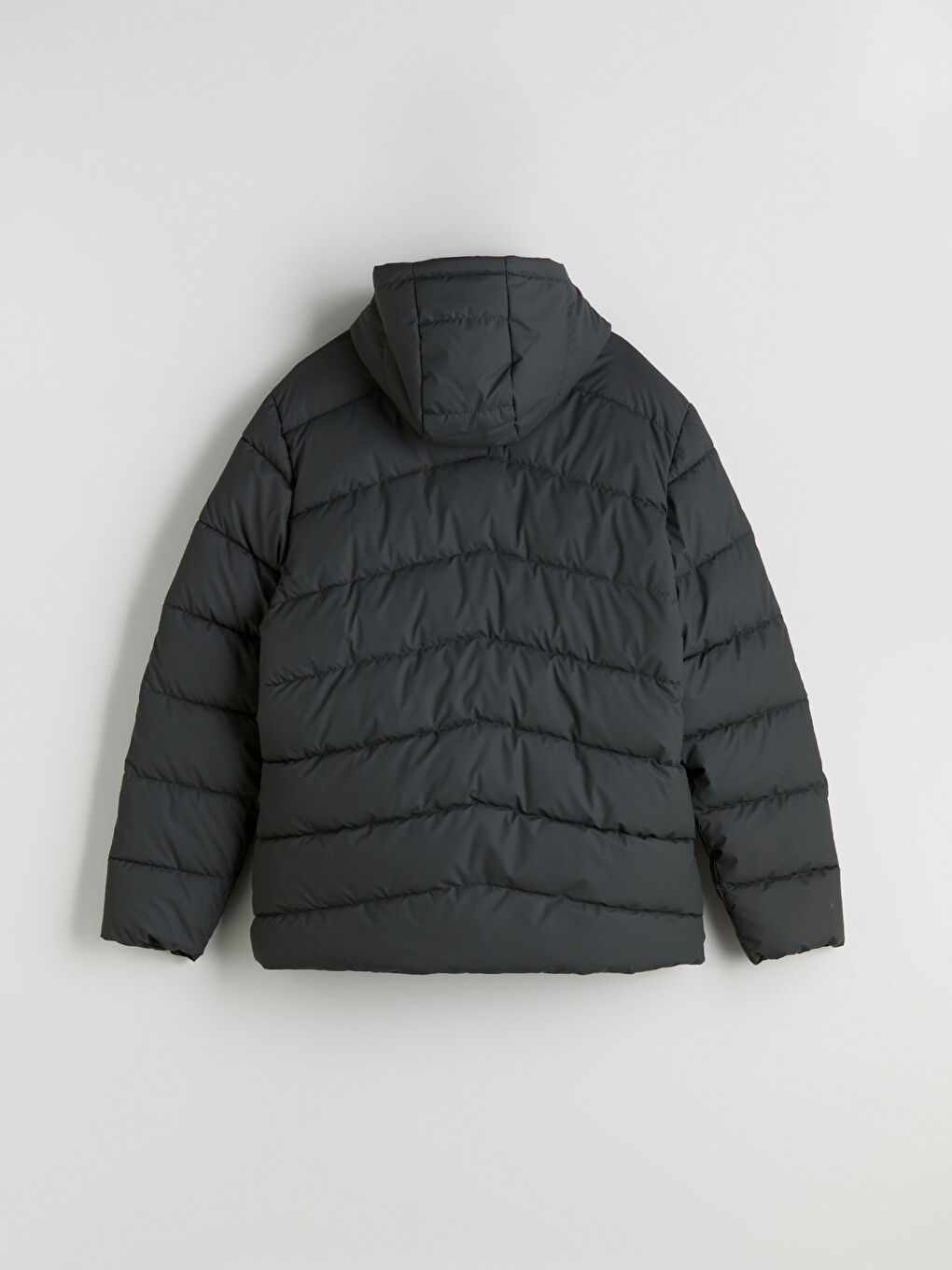 Standard Fit Hooded Men's Puffer Coat-7
