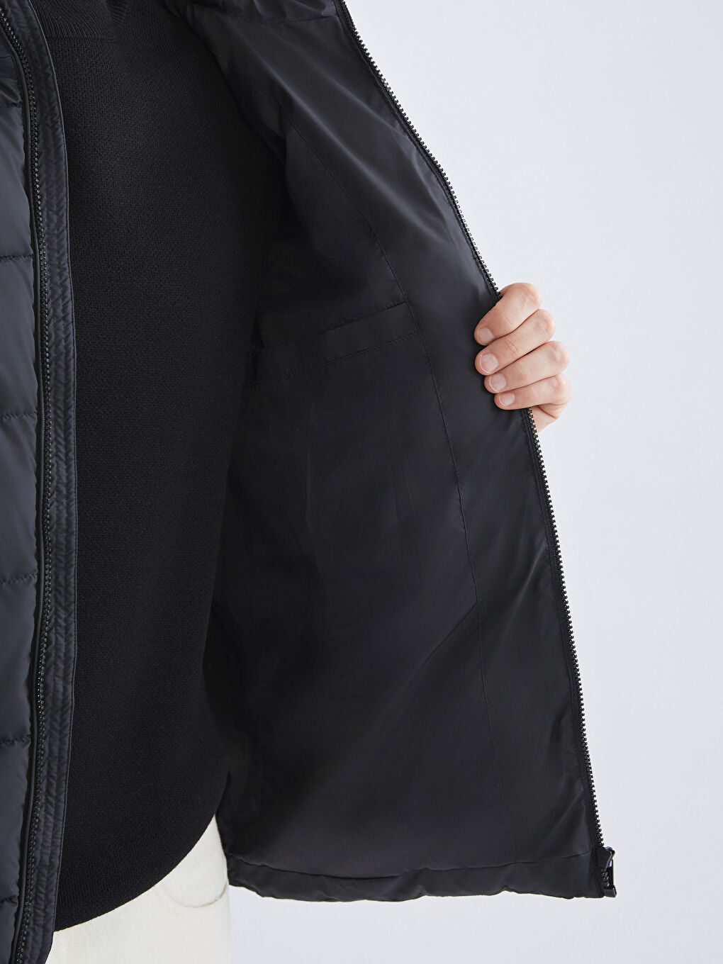 LCWAIKIKI Classic Standard Fit Hooded Men's Puffer Coat -W54476Z8-CVL