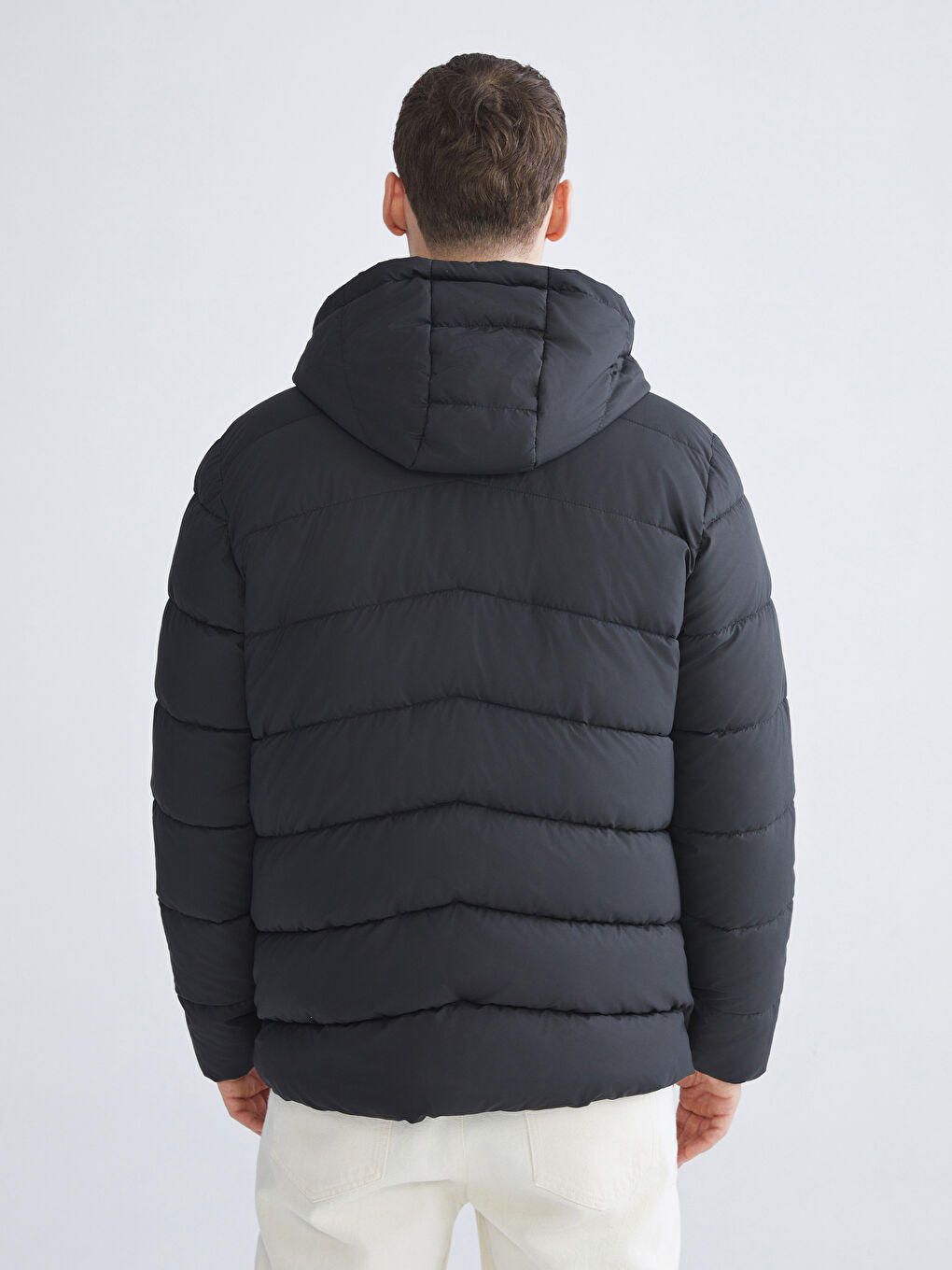 LCWAIKIKI Classic Standard Fit Hooded Men's Puffer Coat -W54476Z8-CVL