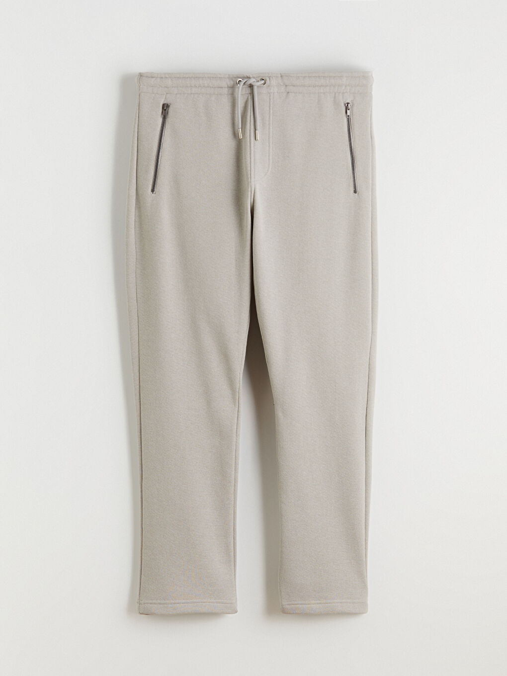 Gri Standart Kalıp Erkek Eşofman Altı-4