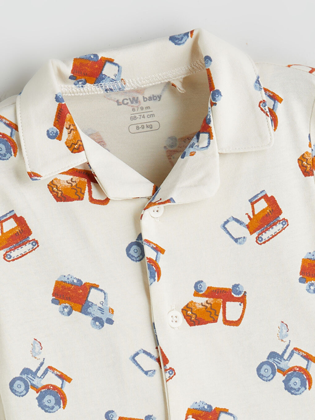 LCW baby Бебе момче Екрю Комплект пижами -W54501Z1-LRA