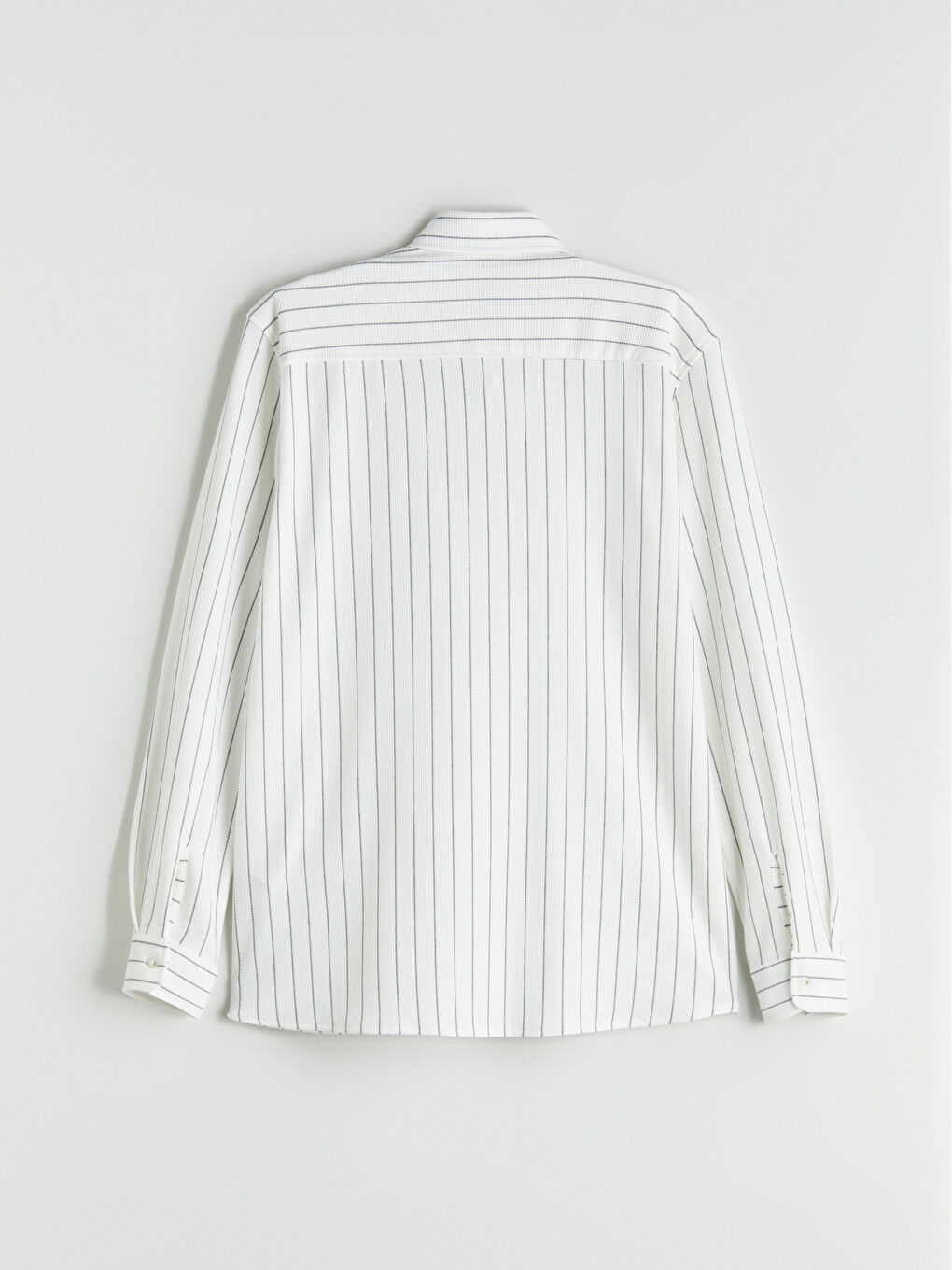 LCW Vision Slim Fit Long Sleeve Striped Men's Shirt -W54506Z8-SZ5