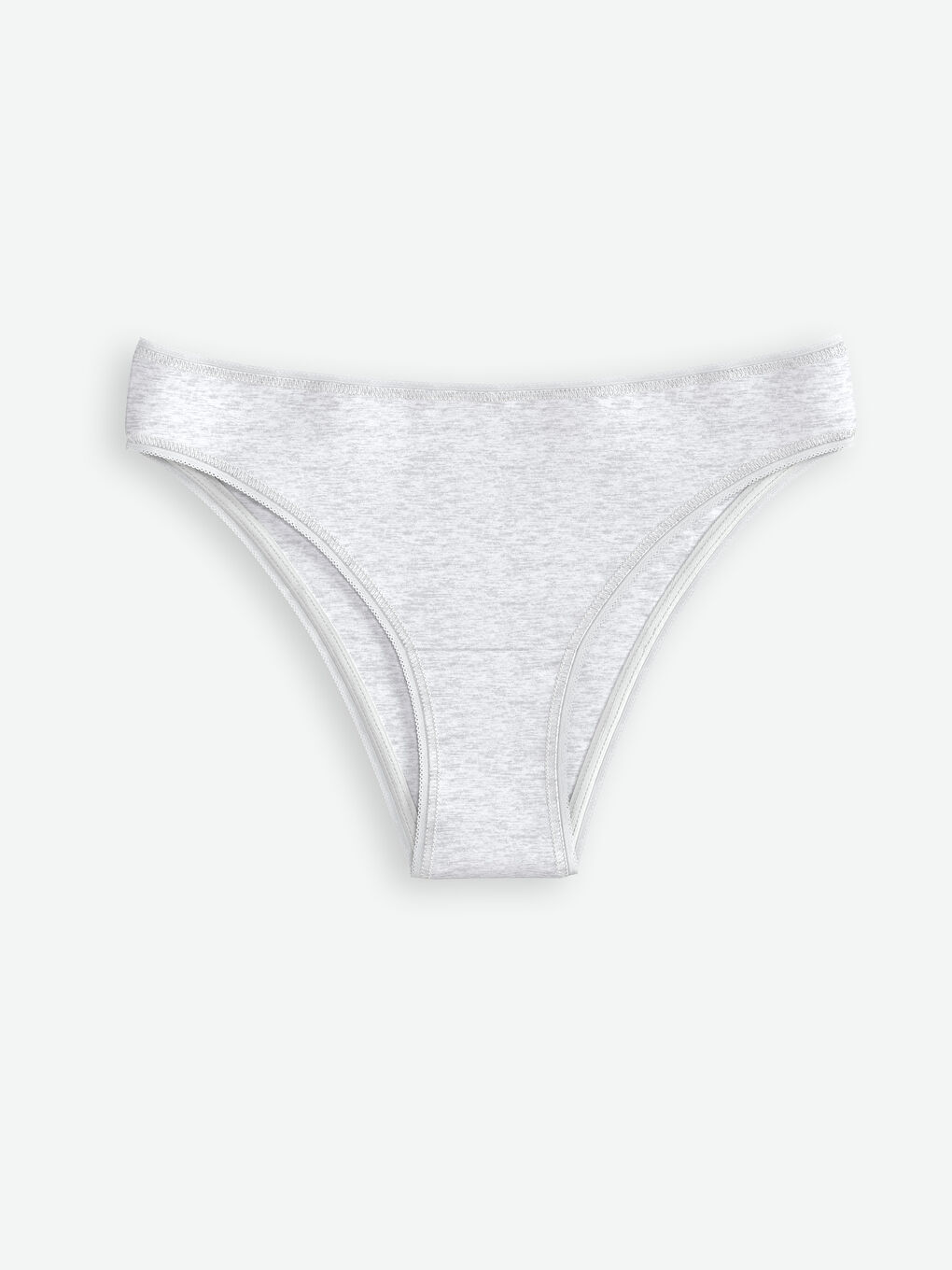 Gri Düz Brazilian Külot