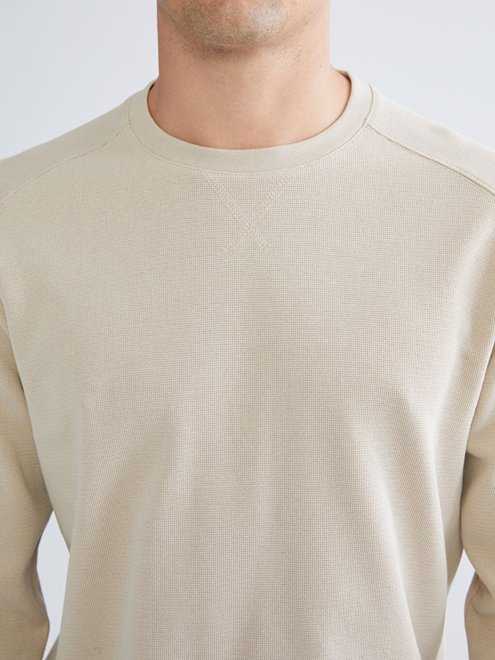 Crew Neck Men's Sweatshirt-2