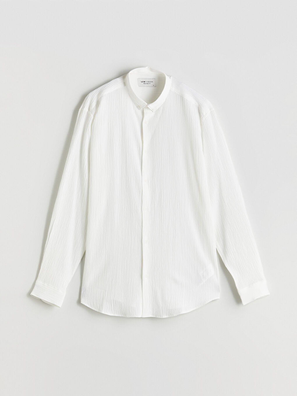 LCW Vision Regular Fit Long Sleeve Men's Shirt -W54516Z8-R9J
