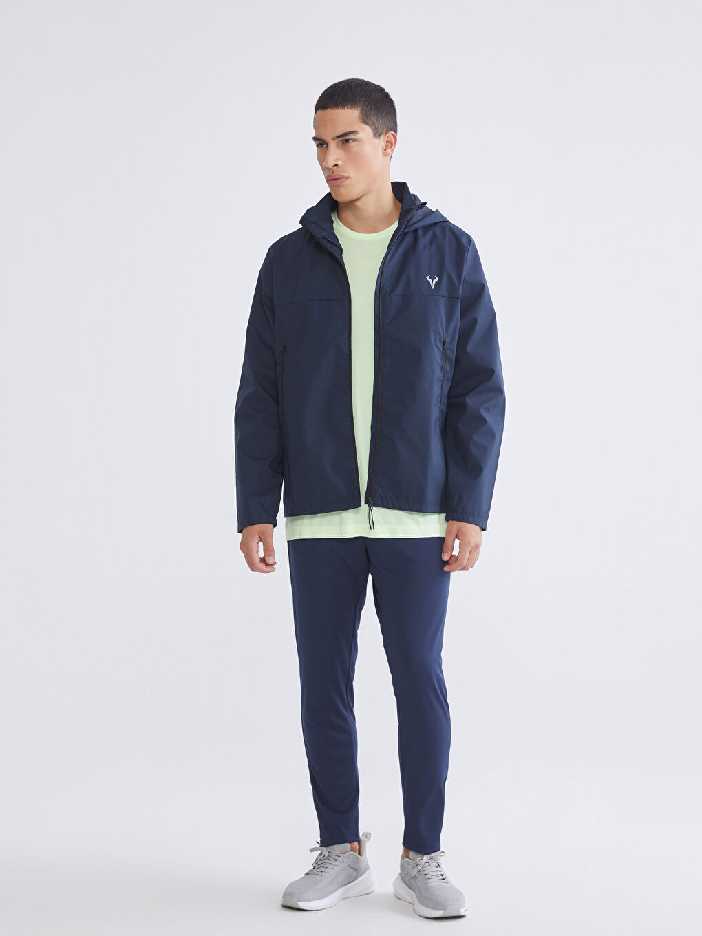 Locker Sitz Kapuzenmantel für Herren-1