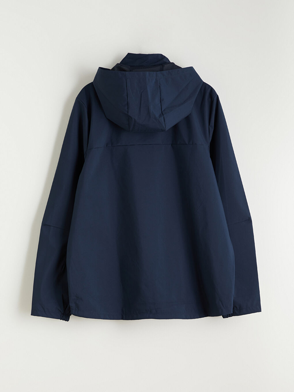 Relaxed Fit Hooded Men's Coat-2