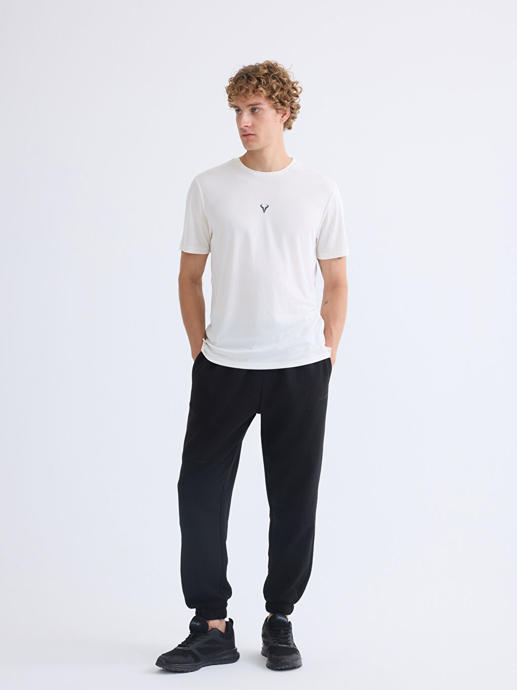 Crew Neck Men's Sports T-Shirt-1