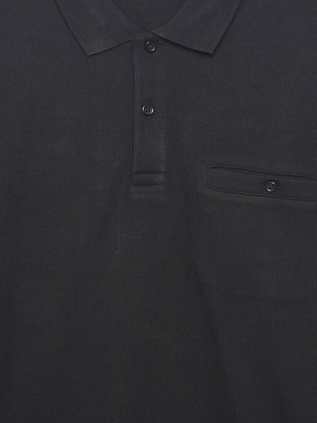 كنزة رياضية بياقة بولو بأكمام طويلة للرجال-2