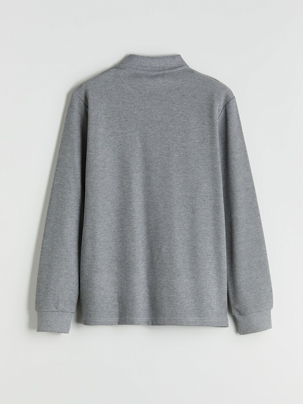 LCWAIKIKI Classic Polo Neck Long Sleeve Men's Sweatshirt -W54532Z8-F2T