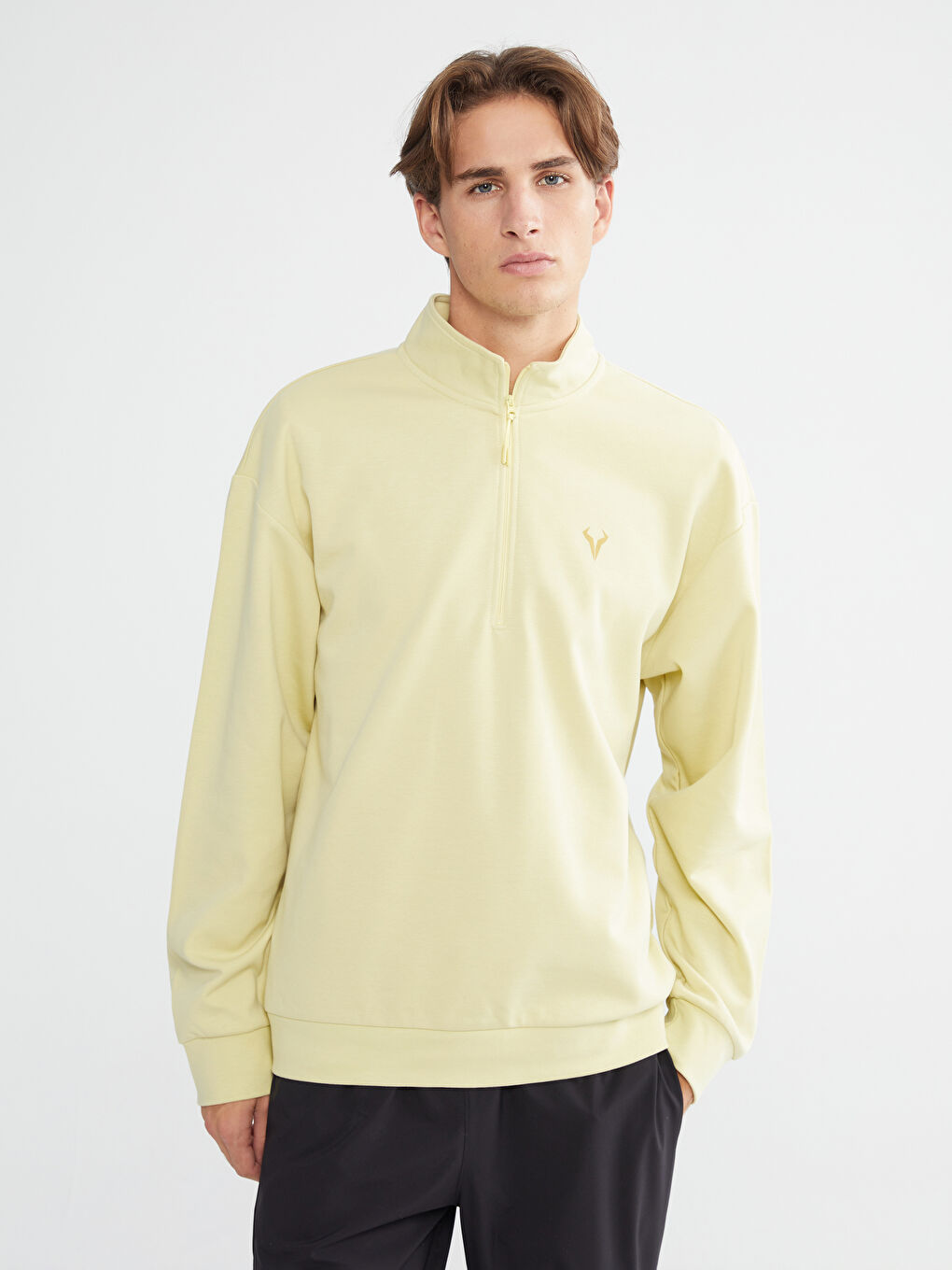 Funnel Neck Men's Sweatshirt