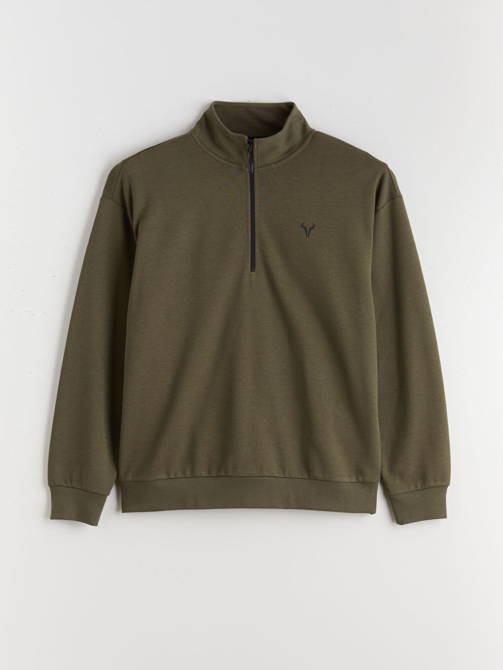 Dik Yaka Erkek Sweatshirt-4